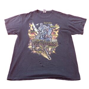 Mayhem 2011 Black T‎ Shirt Size Large